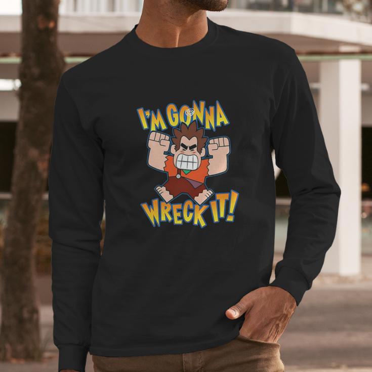 Ralph Breaks The Internet Im Gonna Wreck It L Long Sleeve T-Shirt Gifts for Him