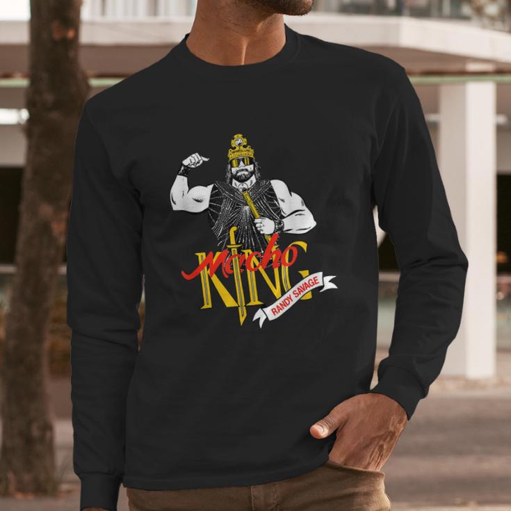 Randy Macho Man Savage King Long Sleeve T-Shirt Gifts for Him