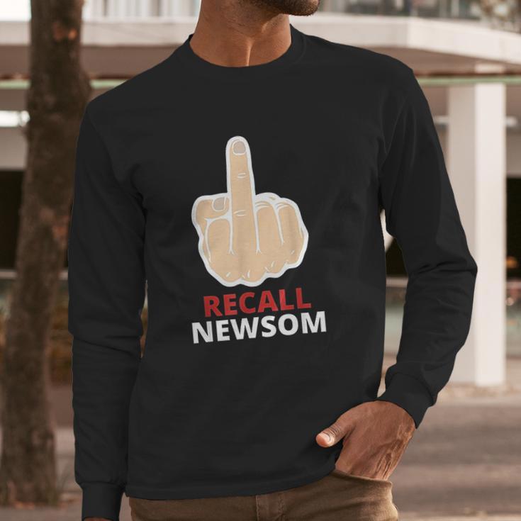 Recall Newsom Recall Gavin Newsom Long Sleeve T-Shirt Gifts for Him