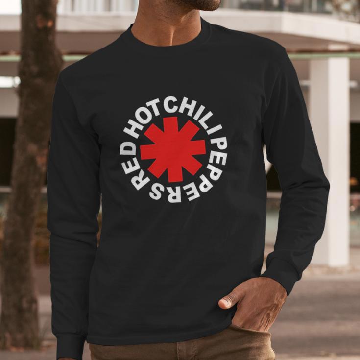 Red Hot Chili Peppers Asterik Logo Long Sleeve T-Shirt Gifts for Him