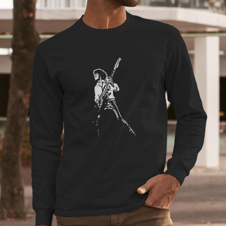 Retro Graphic Phil Lynott Artwork Long Sleeve T-Shirt Gifts for Him