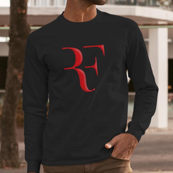 Rf Roger Federer Long Sleeve T-Shirt Gifts for Him