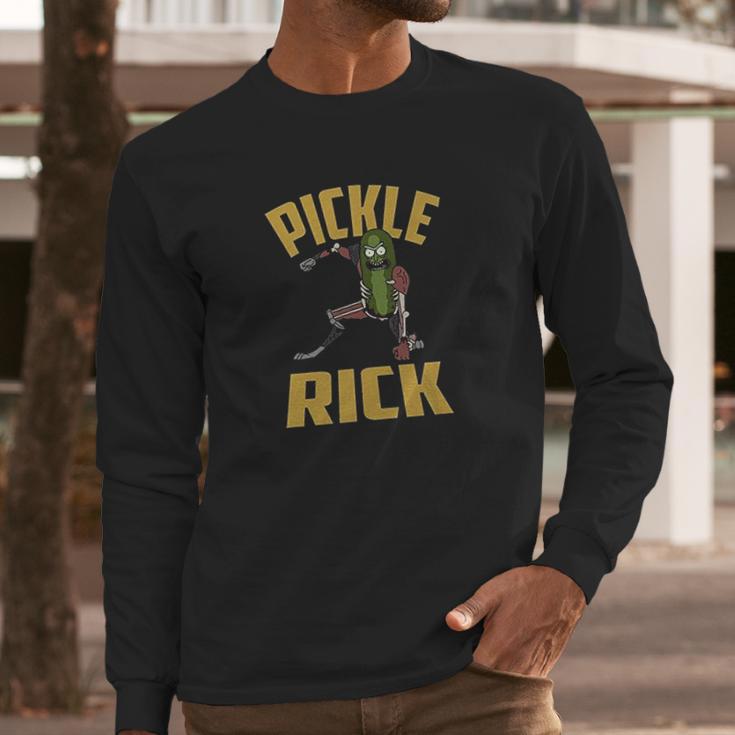 Ripple Junction Rick And Morty Pickle Rick Ground Punch Long Sleeve T-Shirt Gifts for Him