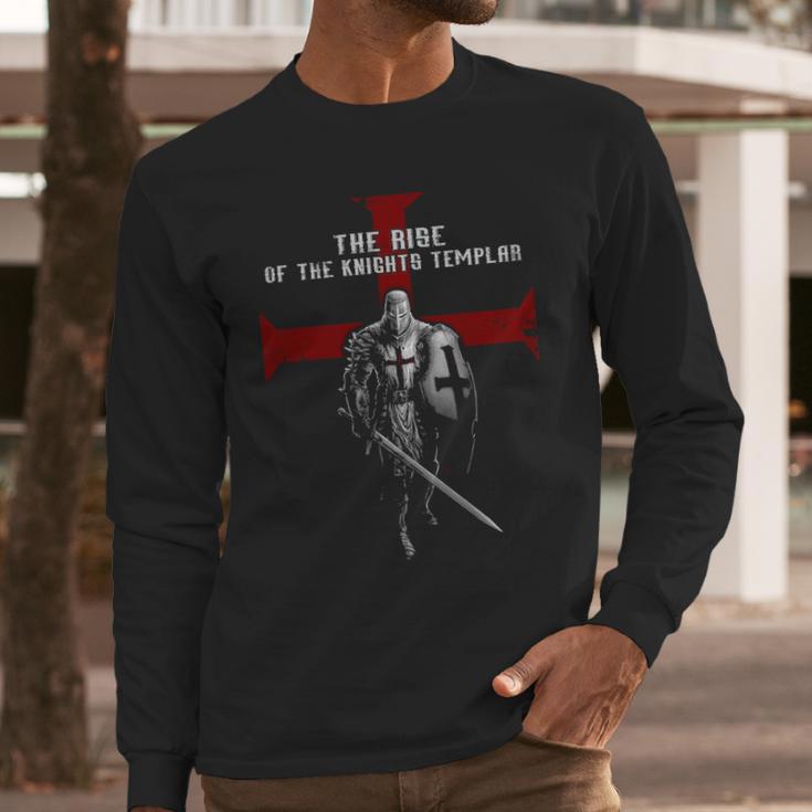 The Rise Of The Knight Templar Long Sleeve T-Shirt Gifts for Him