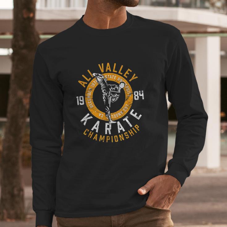 School All Valley Karate Championship Long Sleeve T-Shirt Gifts for Him