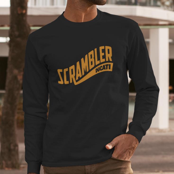 Scrambler Ducati - Mens T-Shirt By American Apparel Long Sleeve T-Shirt Gifts for Him