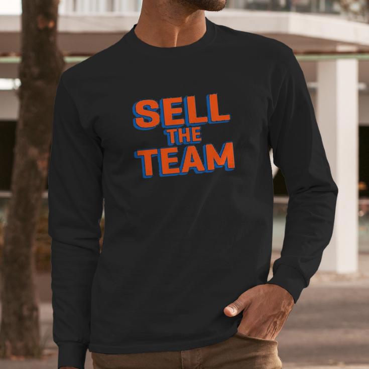 Sell The Team Ny Basketball New York Sports Long Sleeve T-Shirt Gifts for Him