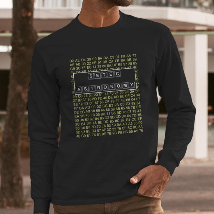 Setec Astronomy Long Sleeve T-Shirt Gifts for Him