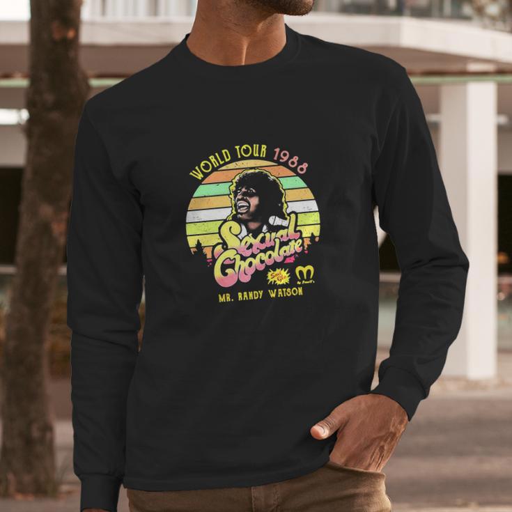 Sexual Chocolate Mr Randy Watson Long Sleeve T-Shirt Gifts for Him