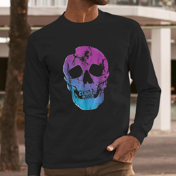 Shane Dawson Current Mood Skull Long Sleeve T-Shirt Gifts for Him