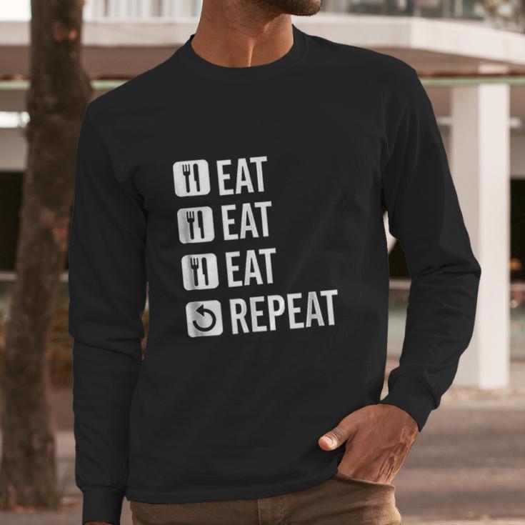 Shane Dawson Eat Eat Eat Repeat Long Sleeve T-Shirt Gifts for Him