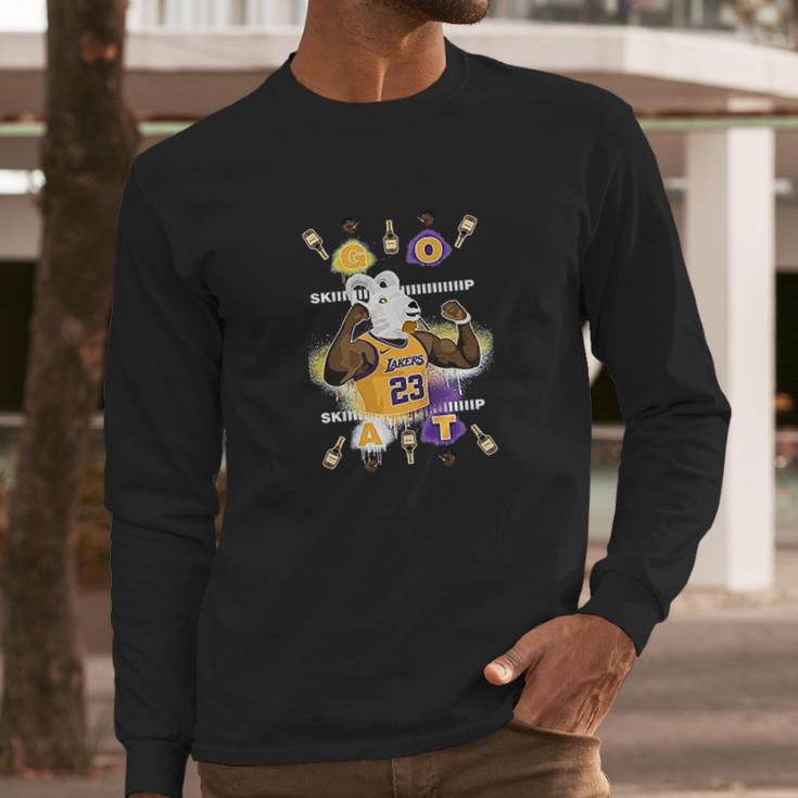 Shannon Sharpe Legoat Long Sleeve T-Shirt Gifts for Him