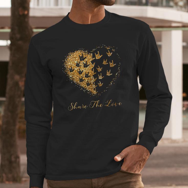 Share The Love Long Sleeve T-Shirt Gifts for Him