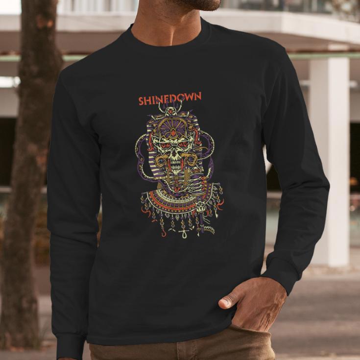 Shinedown Planet Zero Skull Long Sleeve T-Shirt Gifts for Him