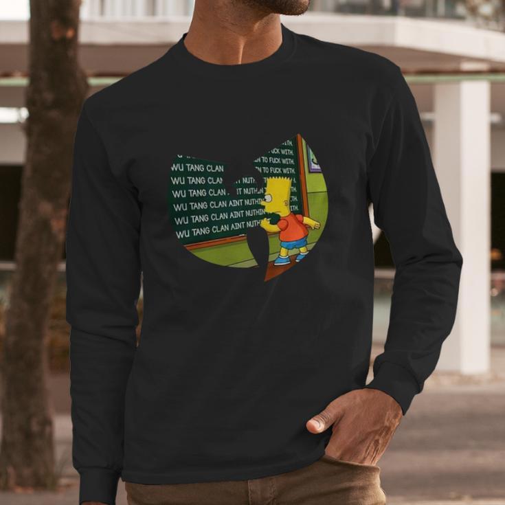 Simpson Wu Tang Clan Aint Nuthin To Fuck With Shirt Long Sleeve T-Shirt Gifts for Him