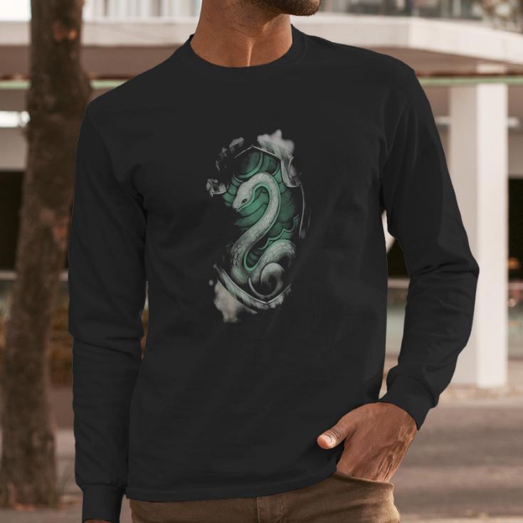 Slytherin Cloud Long Sleeve T-Shirt Gifts for Him