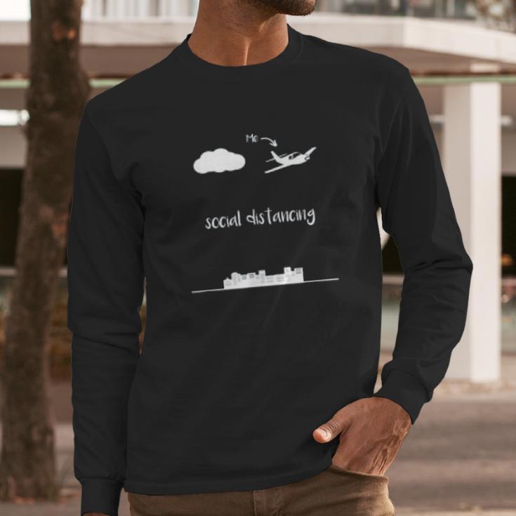 This Is Me Social Distancing Long Sleeve T-Shirt Gifts for Him