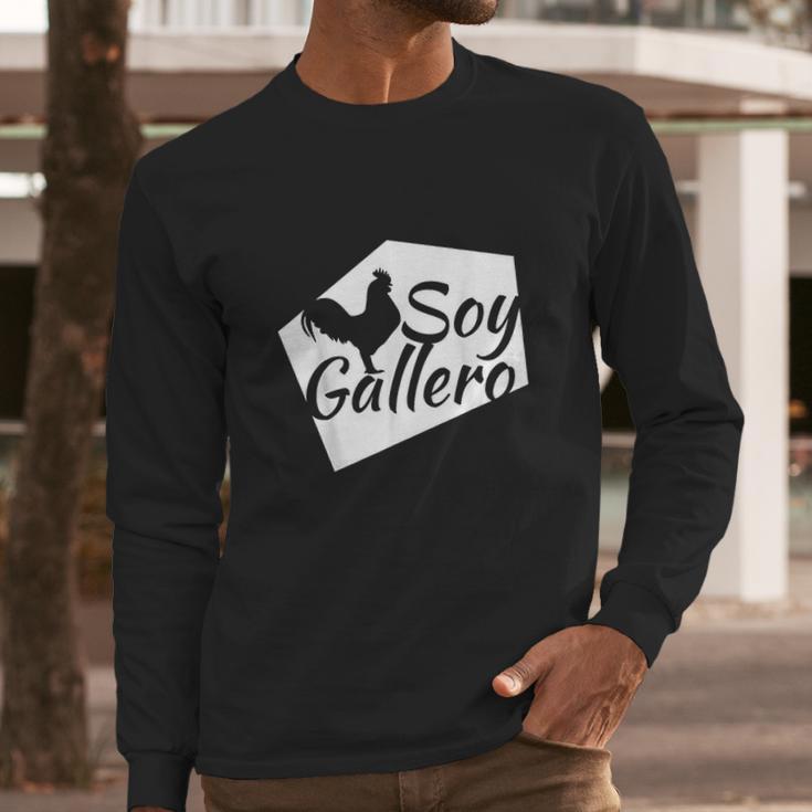 Soy Gallero Rooster Long Sleeve T-Shirt Gifts for Him