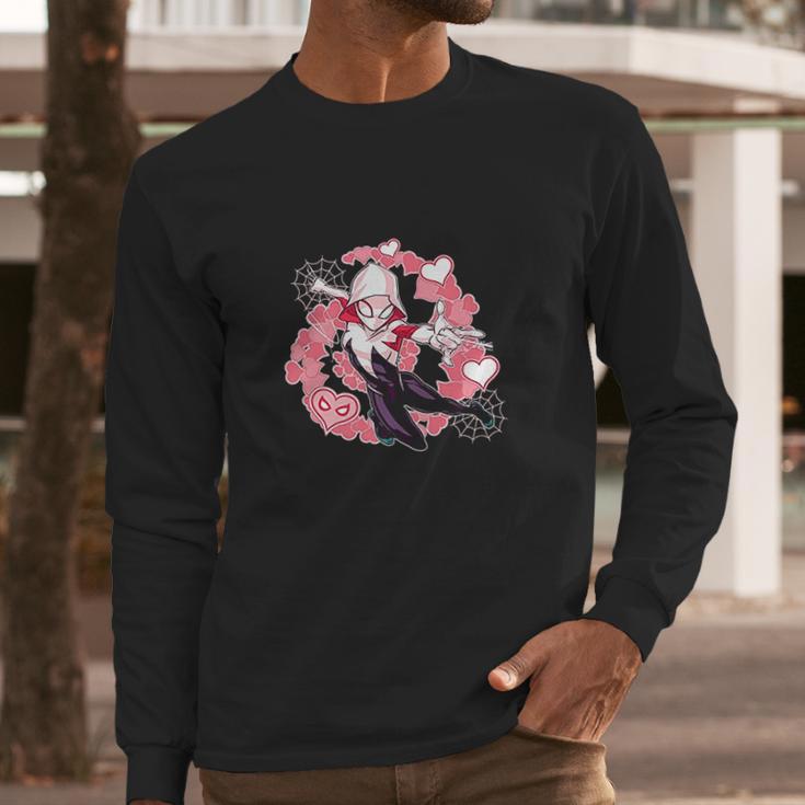 Into The Spider Verse Gwen Long Sleeve T-Shirt Gifts for Him