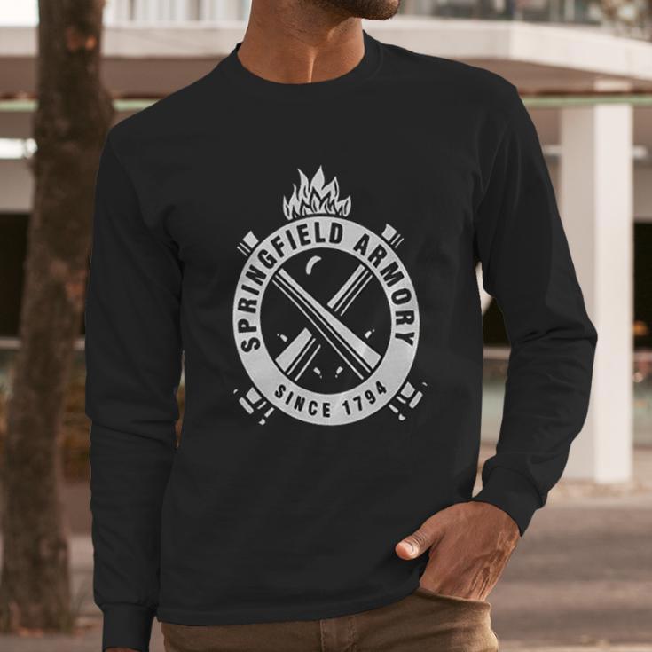 Springfield Armory Since 1794 Vintage Long Sleeve T-Shirt Gifts for Him