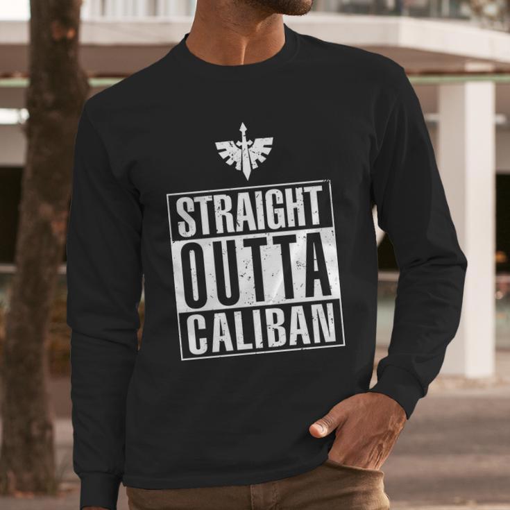 Straight Outta CalibanShirt Long Sleeve T-Shirt Hoodie Sweatshirt Long Sleeve Gifts for Him