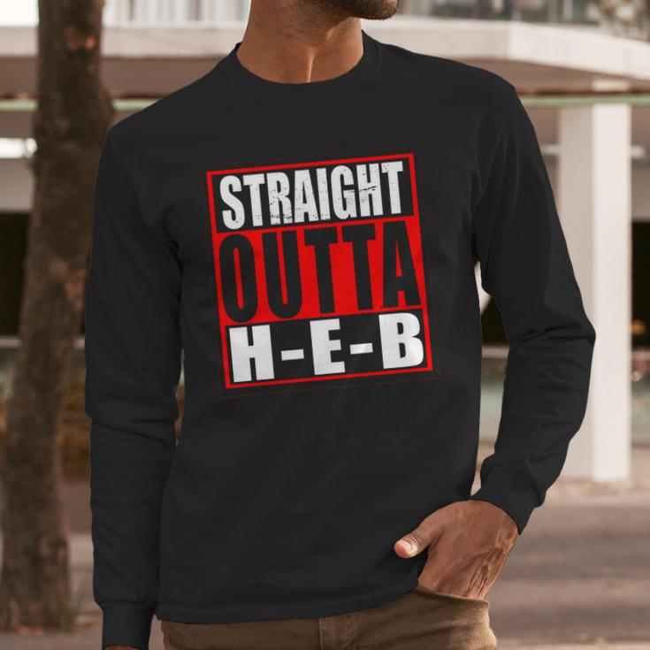 Straight Outta HebShirt Long Sleeve T-Shirt Hoodie Sweatshirt Long Sleeve Gifts for Him