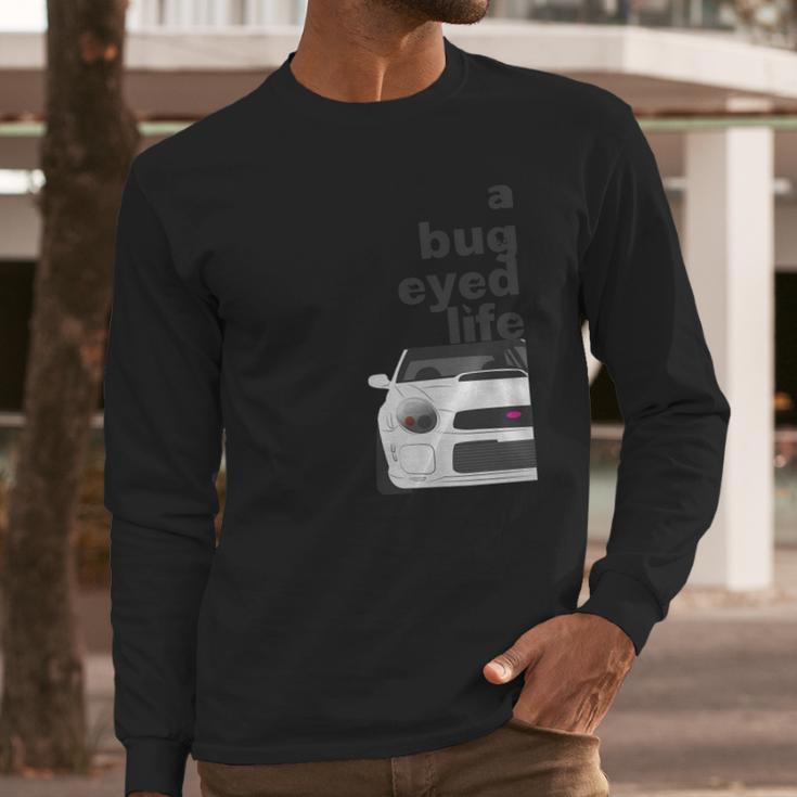 Subaru Bug Eyed Life Long Sleeve T-Shirt Gifts for Him