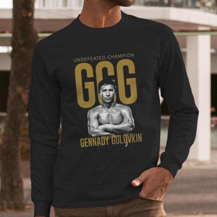 Super Gennady Golovkin Long Sleeve T-Shirt Gifts for Him