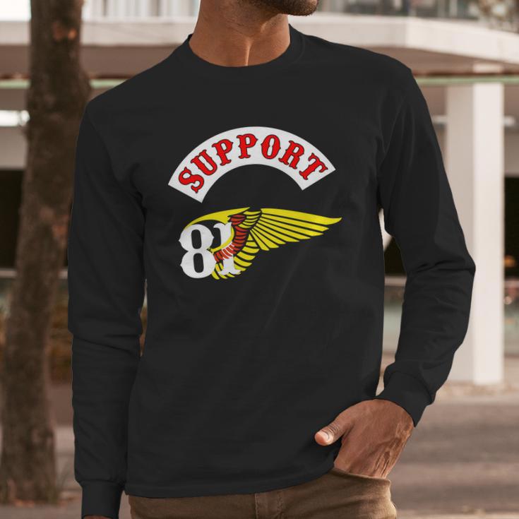 Support 81 Forever Long Sleeve T-Shirt Gifts for Him