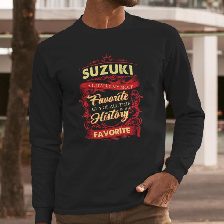 Suzuki Suzuki Tshirt Suzuki Hoodie Long Sleeve T-Shirt Gifts for Him