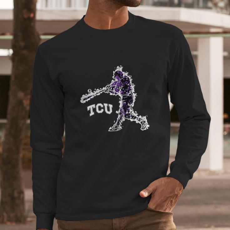 Tcu Baseball Long Sleeve T-Shirt Gifts for Him