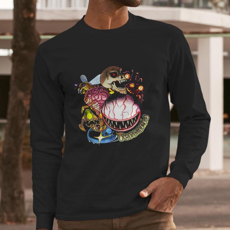 Terraria Boss Rush Long Sleeve T-Shirt Gifts for Him