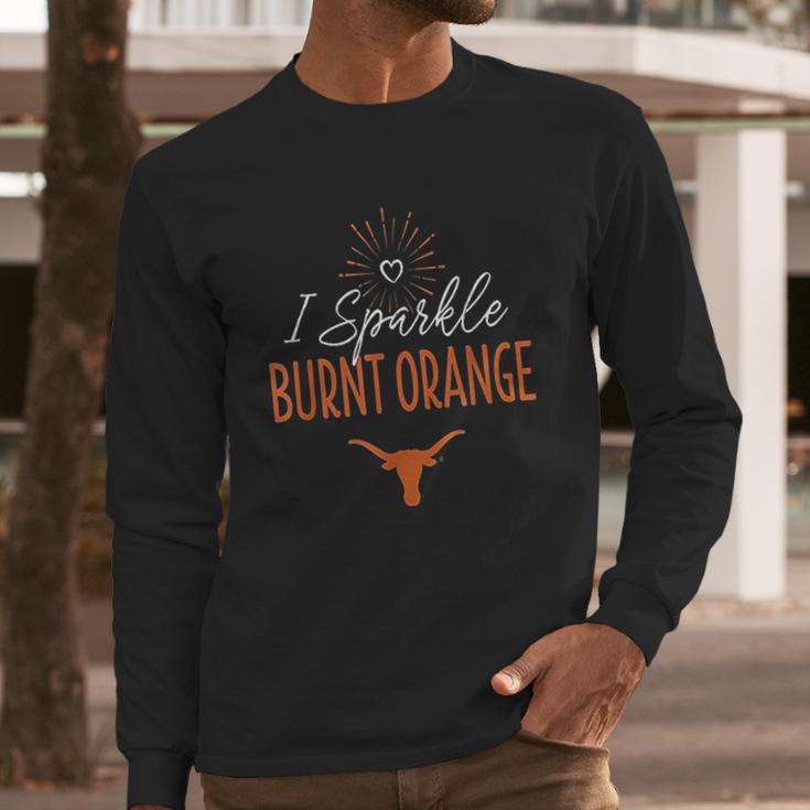 Texas Longhorns I Sparkle Long Sleeve T-Shirt Gifts for Him