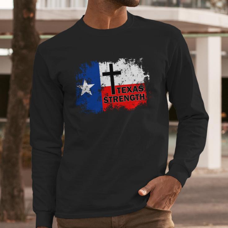 Texas Strength Shooting Long Sleeve T-Shirt Gifts for Him