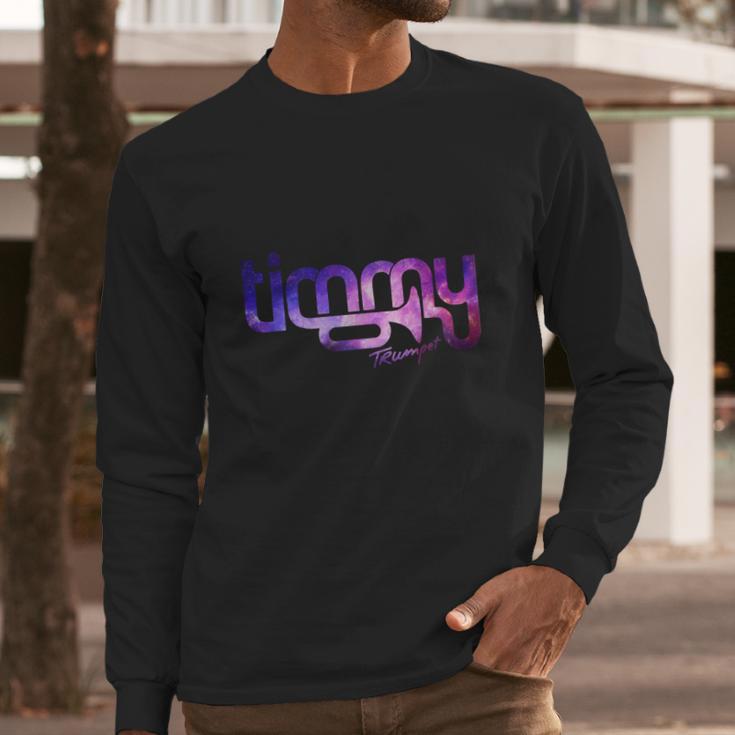 Timmy Trumpet Galaxy Nebula Logo Long Sleeve T-Shirt Gifts for Him