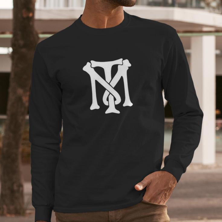 Tony Montana Monogram Emblem Long Sleeve T-Shirt Gifts for Him