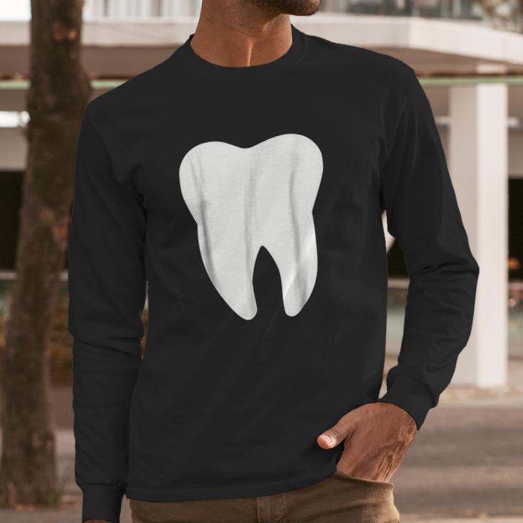 Tooth Logo Long Sleeve T-Shirt Gifts for Him