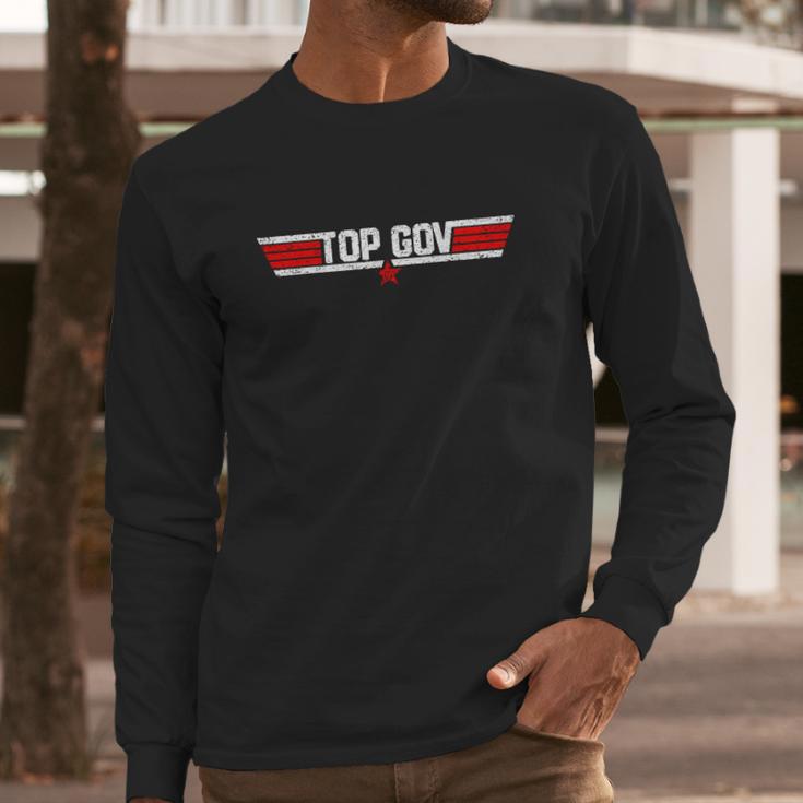 Top Gov Ron Desantis Long Sleeve T-Shirt Gifts for Him