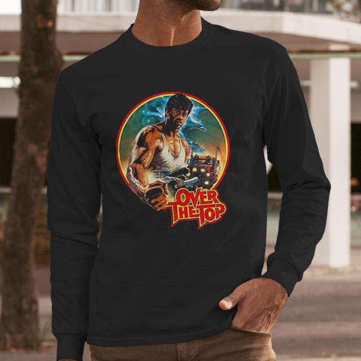 Over The Top Lincoln Hawk Stallone Retro Long Sleeve T-Shirt Gifts for Him