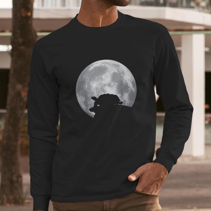 Tortoise Lover Under Moonlight Long Sleeve T-Shirt Gifts for Him