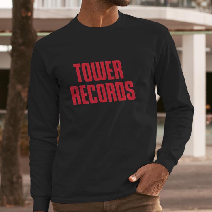 Tower Records Long Sleeve T-Shirt Gifts for Him