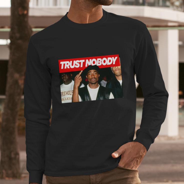 Tupac Trust Nobody For Long Sleeve T-Shirt Gifts for Him