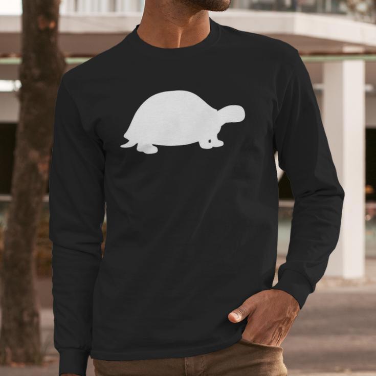 Turtle Logo Long Sleeve T-Shirt Gifts for Him