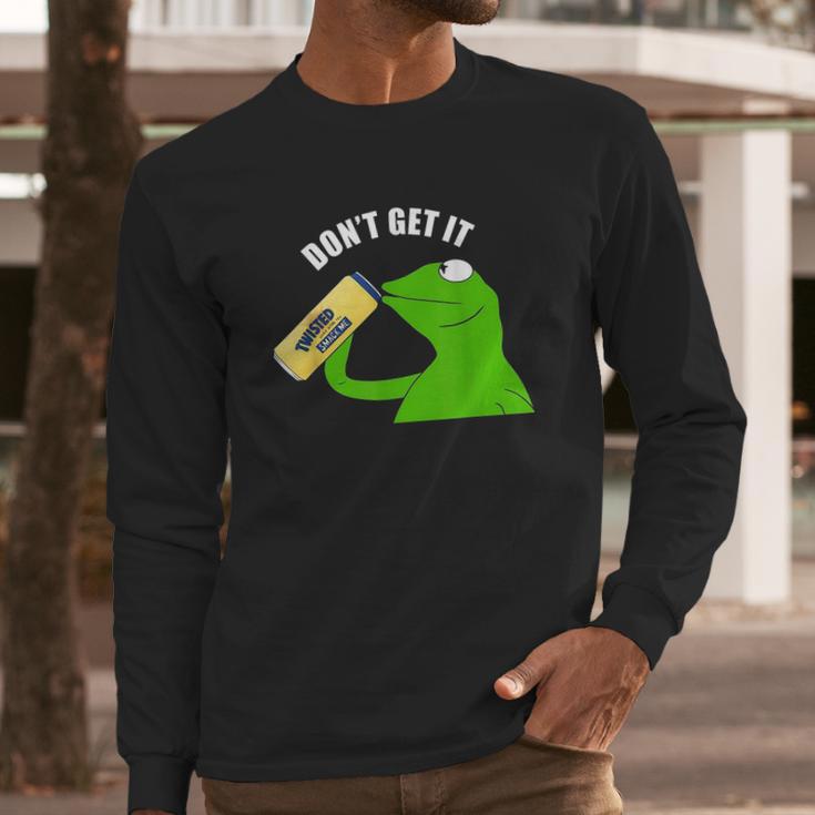 Twisted Tea Dont Get It Twisted Meme Long Sleeve T-Shirt Gifts for Him