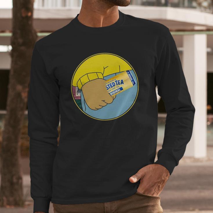 Twisted Tea Graphic Funny Long Sleeve T-Shirt Gifts for Him