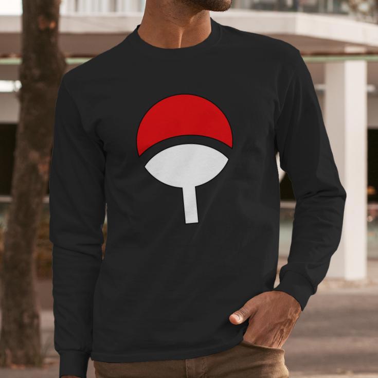 Uchiha Clan Basic Art Long Sleeve T-Shirt Gifts for Him