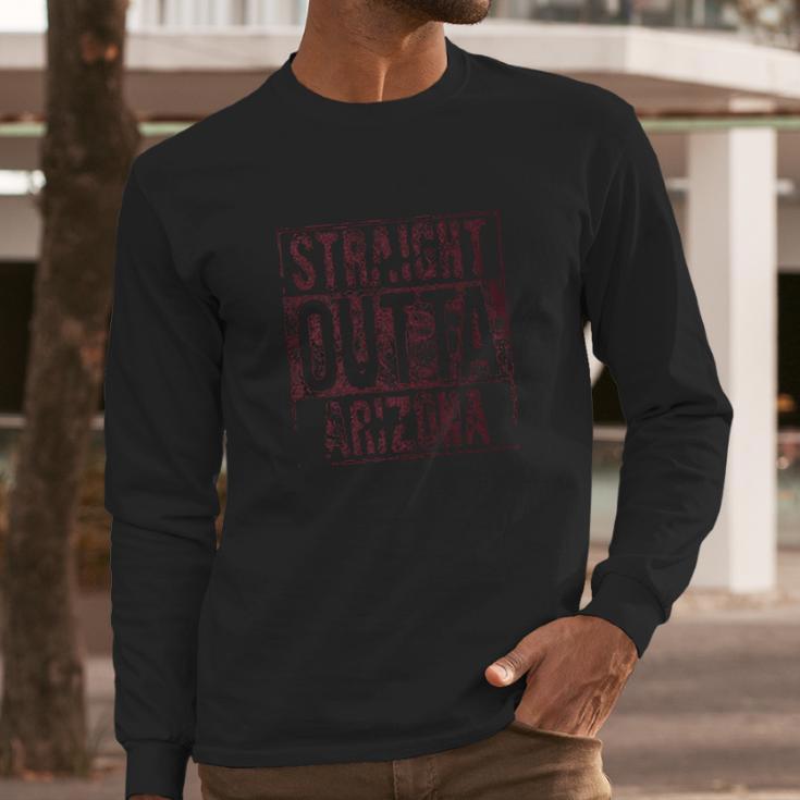 Ugp Campus Apparel Straight Outta Hometown Pride Basic Cotton Youth T-Shirt Long Sleeve T-Shirt Gifts for Him