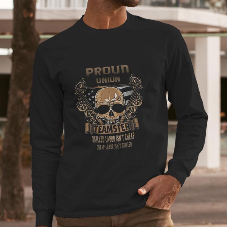 Union Teamster Funny Long Sleeve T-Shirt Gifts for Him