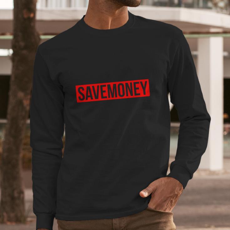 Vic Mensa Save Money Long Sleeve T-Shirt Gifts for Him