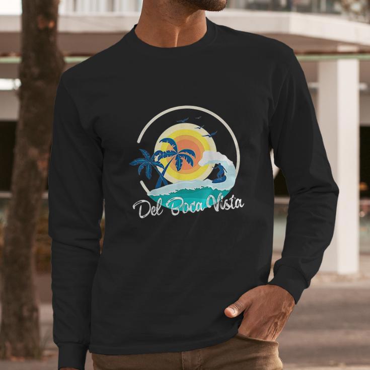 Vintage Del Boca Vista Long Sleeve T-Shirt Gifts for Him